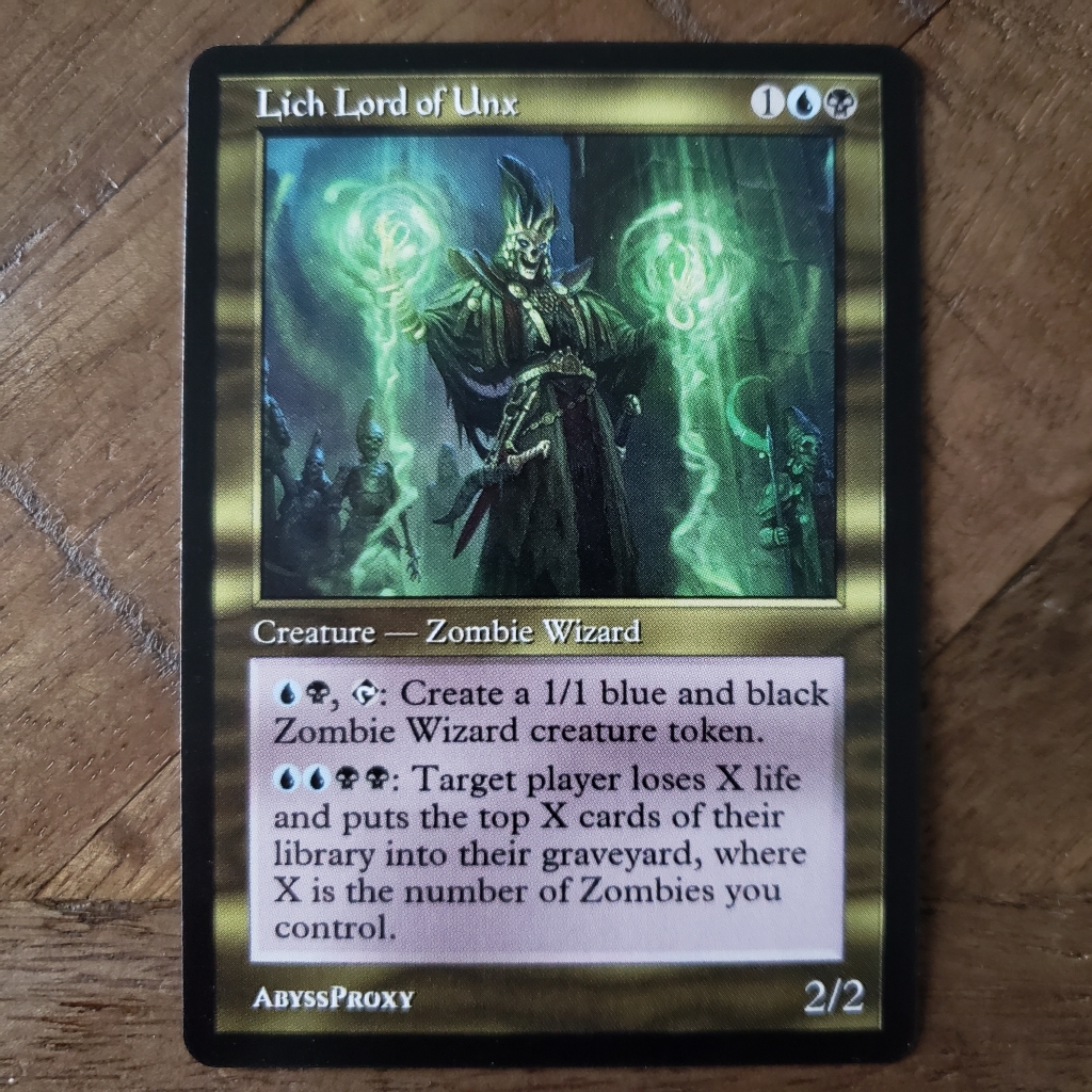 Lich Lord Of Unx A Abyss Proxy Shop