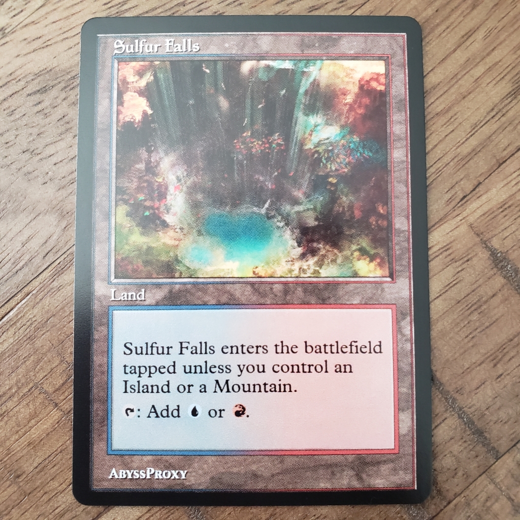 Sulfur Falls A Mtg Abyss Proxy Shop Enhance Your Commander And