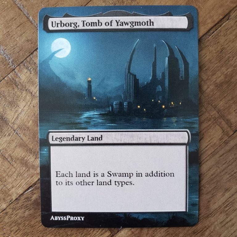 Urborg Tomb Of Yawgmoth C Mtg Abyss Proxy Shop Enhance Your