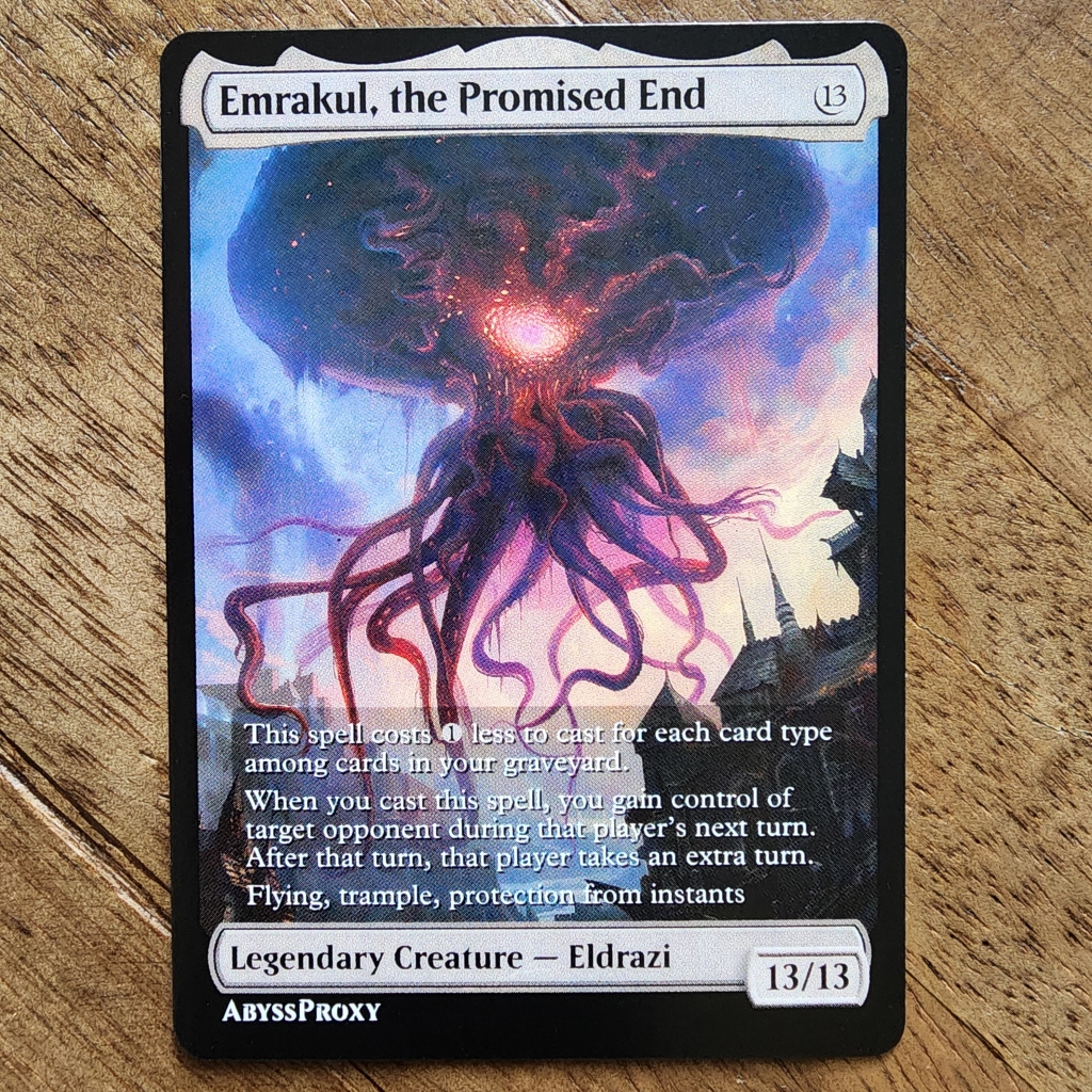 Emrakul The Promised End B MTG Proxy Abyss Proxy Shop Enhance