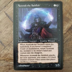 Conquering the competition with the power of Acererak the Archlich A #mtg #magicthegathering #commander #tcgplayer Black