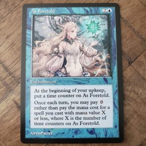 Conquering the competition with the power of As Foretold A #mtg #magicthegathering #commander #tcgplayer Blue