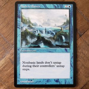 Conquering the competition with the power of Back to Basics A #mtg #magicthegathering #commander #tcgplayer Blue