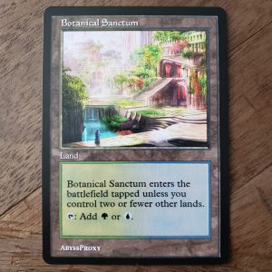 Conquering the competition with the power of Botanical Sanctum A #mtg #magicthegathering #commander #tcgplayer Land