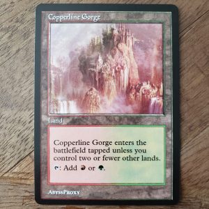 Conquering the competition with the power of Copperline Gorge A #mtg #magicthegathering #commander #tcgplayer Land