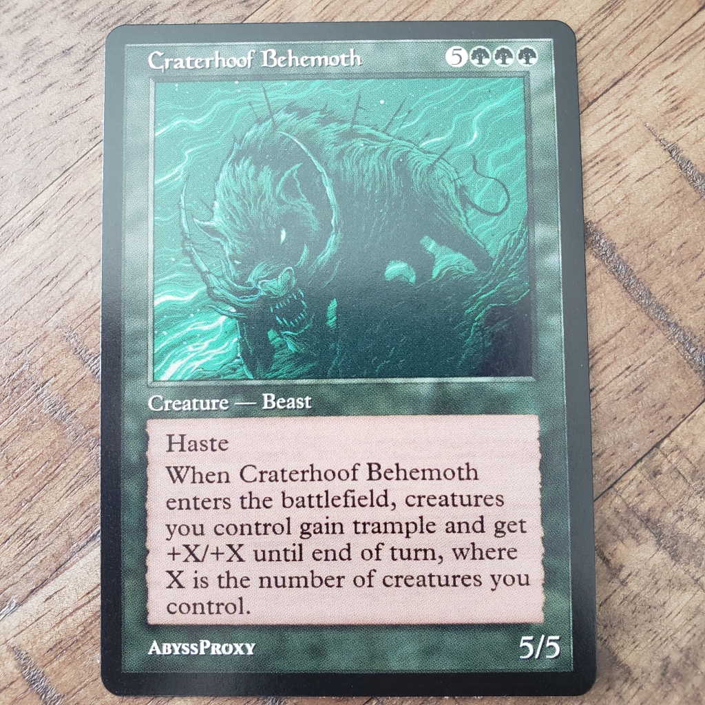 Craterhoof Behemoth #A