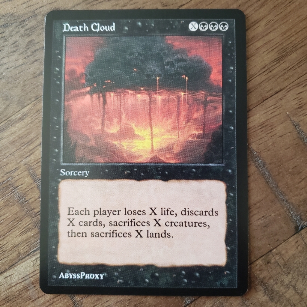 Death Cloud #A - MTG - Abyss Proxy Shop: Enhance Your Commander And EDH ...