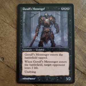 Conquering the competition with the power of Geralfs Messenger A #mtg #magicthegathering #commander #tcgplayer Black