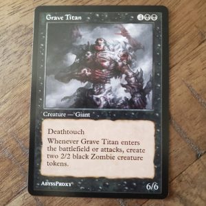 Conquering the competition with the power of Grave Titan A #mtg #magicthegathering #commander #tcgplayer Black