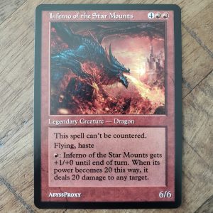 Conquering the competition with the power of Inferno of the Star Mounts A #mtg #magicthegathering #commander #tcgplayer Creature