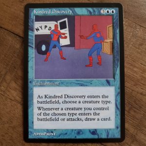 Conquering the competition with the power of Kindred Discovery #B #mtg #magicthegathering #commander #tcgplayer Blue