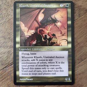 Conquering the competition with the power of Klauth Unrivaled Ancient A #mtg #magicthegathering #commander #tcgplayer Creature