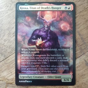 Conquering the competition with the power of Kroxa Titan of Deaths Hunger B F #mtg #magicthegathering #commander #tcgplayer Commander