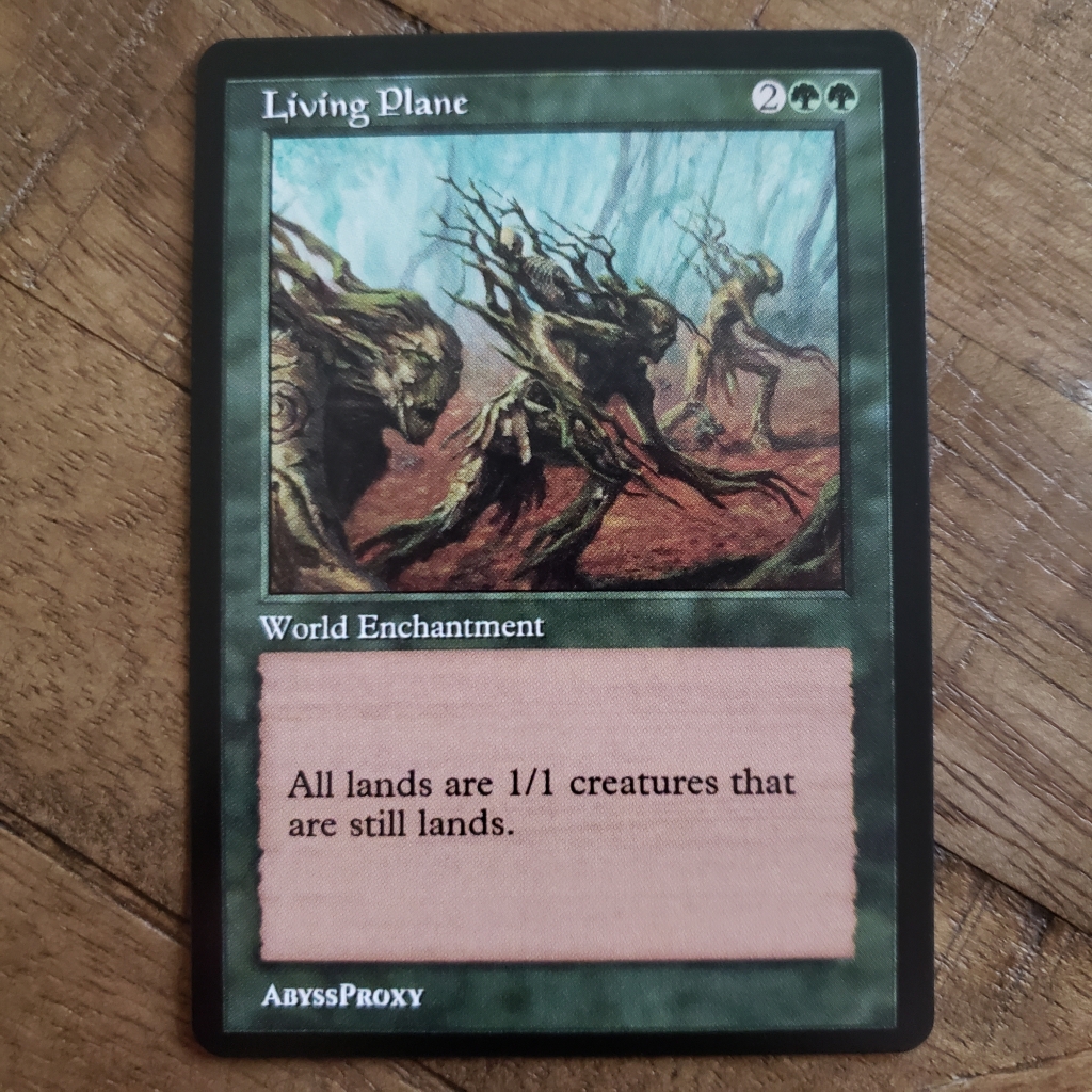 Living Plane #A - MTG - Non-Foil