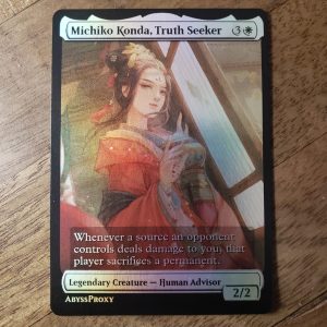 Conquering the competition with the power of Michiko Konda Truth Seeker A F #mtg #magicthegathering #commander #tcgplayer Commander