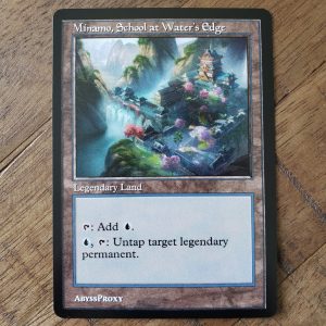 Conquering the competition with the power of Minamo School at Waters A #mtg #magicthegathering #commander #tcgplayer Land