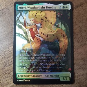 Conquering the competition with the power of Mirri Weatherlight Duelist A F #mtg #magicthegathering #commander #tcgplayer Commander