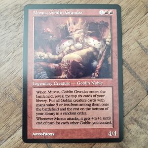 Conquering the competition with the power of Muxus Goblin Grandee A #mtg #magicthegathering #commander #tcgplayer Creature