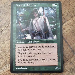 Conquering the competition with the power of Oracle of Mul Daya B #mtg #magicthegathering #commander #tcgplayer Creature