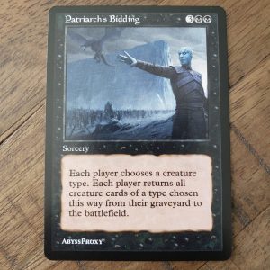 Conquering the competition with the power of Patriarchs Bidding B #mtg #magicthegathering #commander #tcgplayer Black