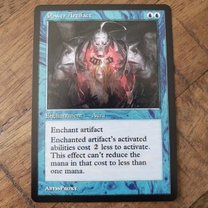 Conquering the competition with the power of Power Artifact B #mtg #magicthegathering #commander #tcgplayer Blue