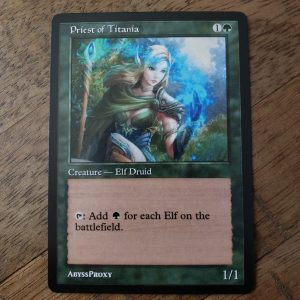 Conquering the competition with the power of Priest of Titania A #mtg #magicthegathering #commander #tcgplayer Creature