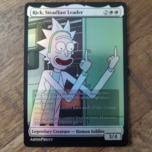 Conquering the competition with the power of Rick Sanchez Steadfast Leader A F #mtg #magicthegathering #commander #tcgplayer Commander
