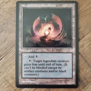 Conquering the competition with the power of Shizo Deaths Storehouse A #mtg #magicthegathering #commander #tcgplayer Land