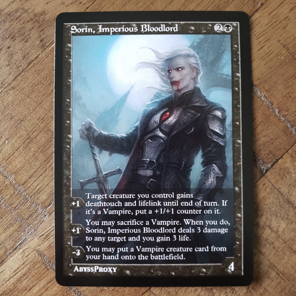 Sorin, Imperious Bloodlord #A - MTG - Non-Foil