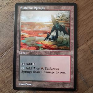 Conquering the competition with the power of Sulfurous Springs A #mtg #magicthegathering #commander #tcgplayer Land