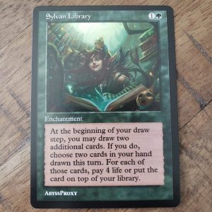 Conquering the competition with the power of Sylvan Library B #mtg #magicthegathering #commander #tcgplayer Enchantment