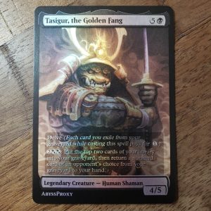 Conquering the competition with the power of Tasigur the Golden Fang B F #mtg #magicthegathering #commander #tcgplayer Black