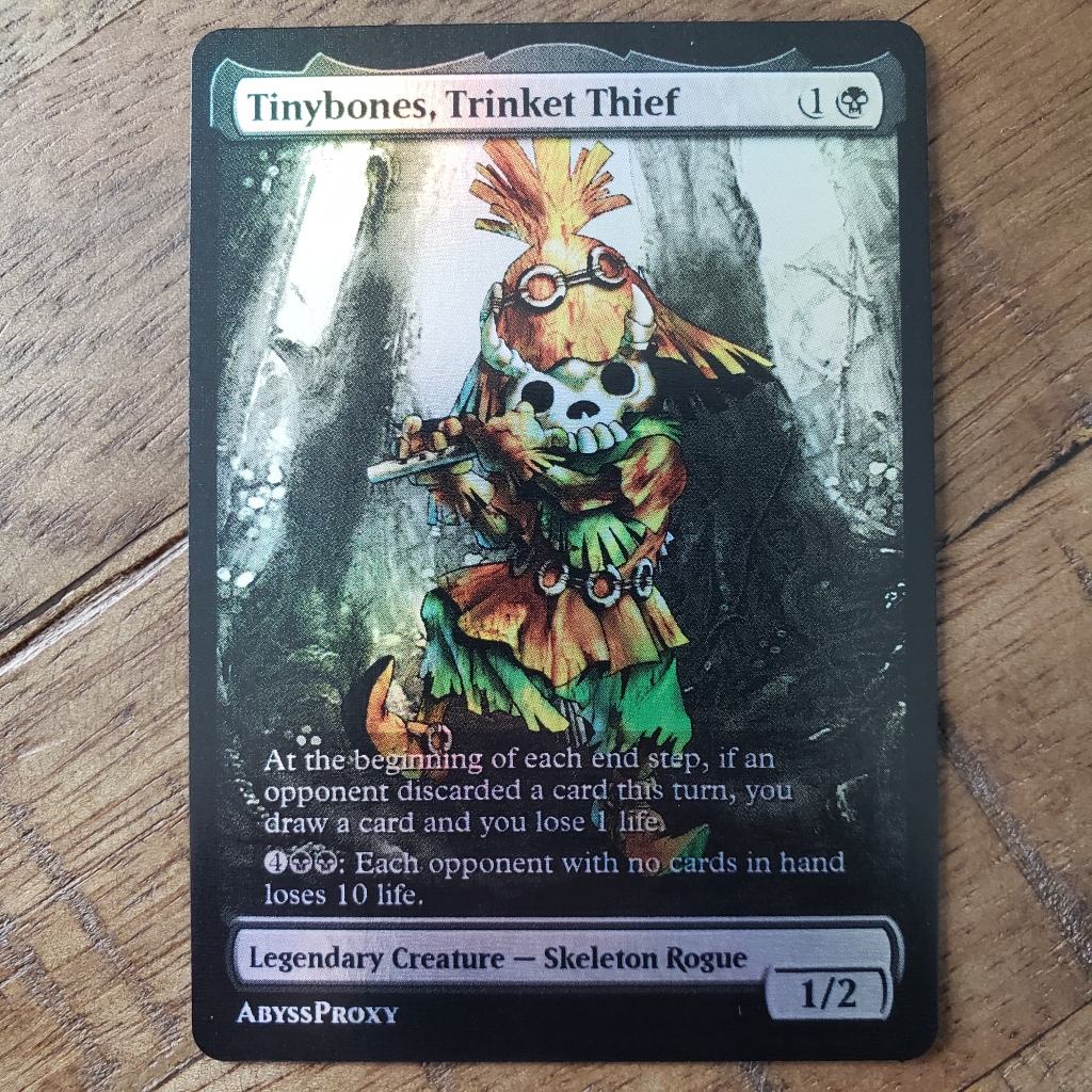 Tinybones, Trinket Thief B - Foil - MTG - Abyss Proxy Shop: Enhance 