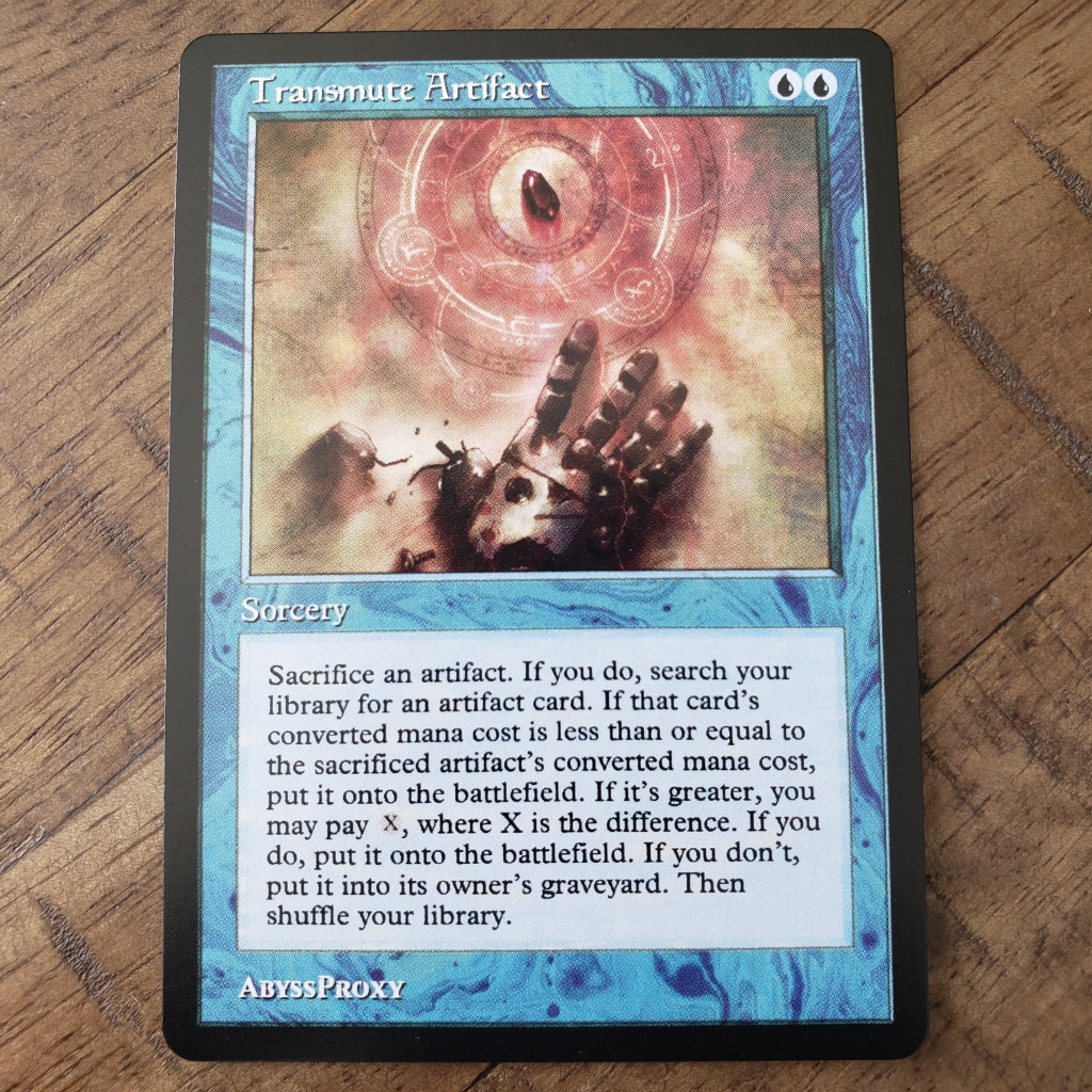 Transmute Artifact #B - Abyss Proxy Shop: Enhance Your Commander