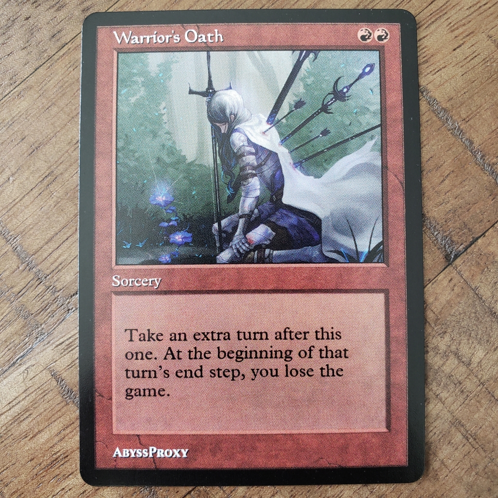 Warrior's Oath #A - MTG - Non-Foil