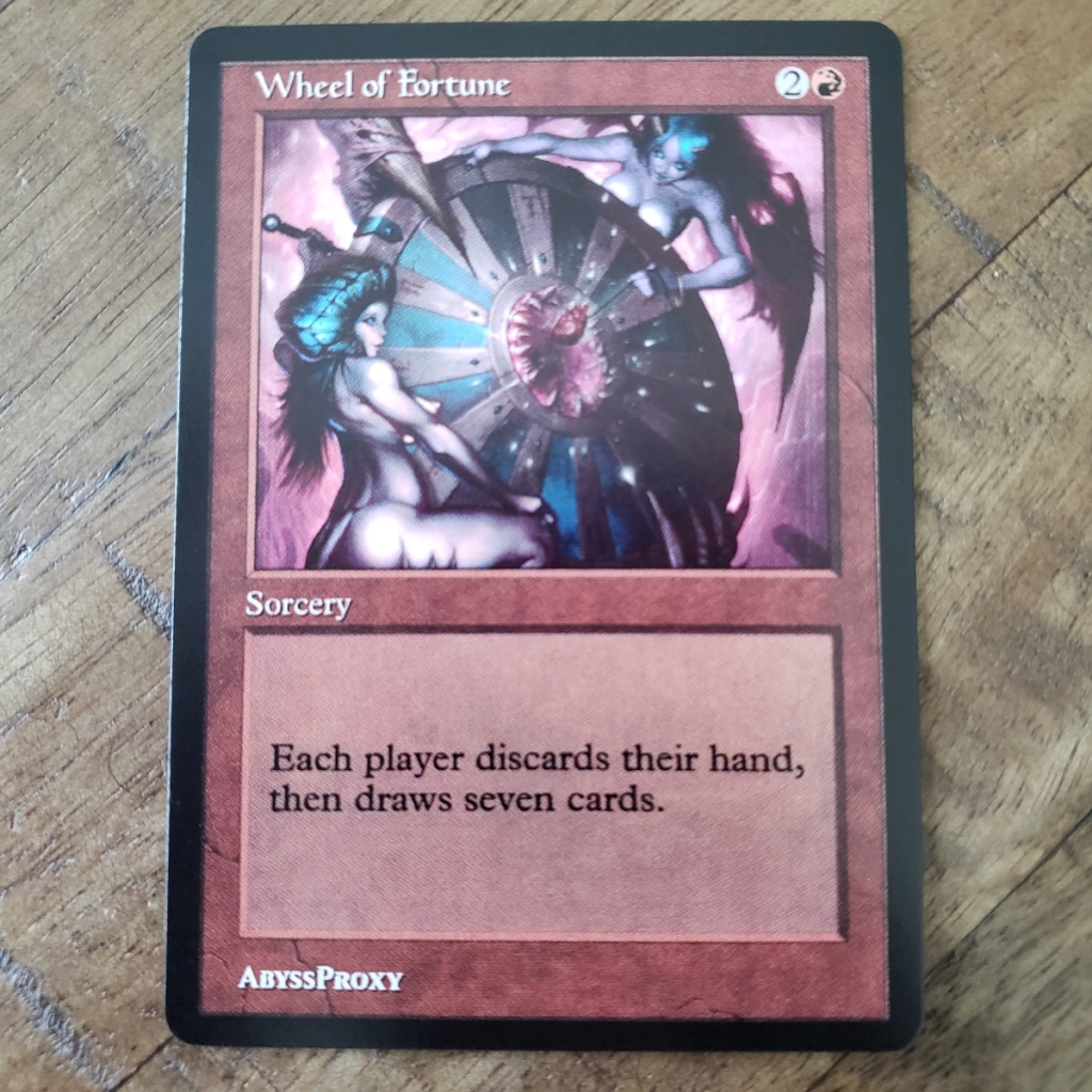 Wheel of Fortune #A - MTG - Abyss Proxy Shop: Enhance Your Commander ...