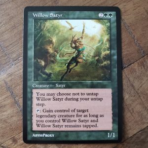 Conquering the competition with the power of Willow Satyr A #mtg #magicthegathering #commander #tcgplayer Creature