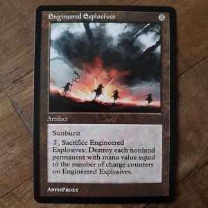 Conquering the competition with the power of Engineered Explosives A #mtg #magicthegathering #commander #tcgplayer Artifact