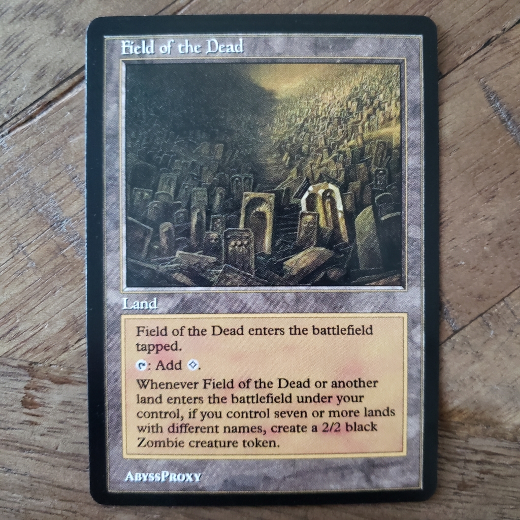 Field of the Dead A - MTG - Abyss Proxy Shop: Enhance Your Commander and  EDH Decks with MTG Proxies