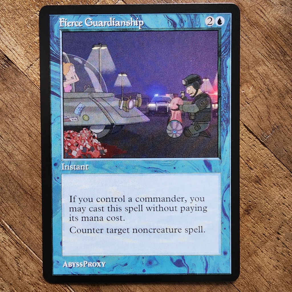 Fierce Guardianship #B - MTG Proxy - Abyss Proxy Shop: Enhance Your ...