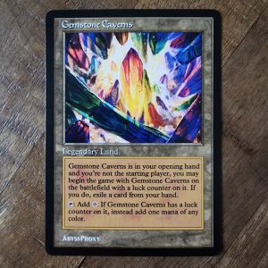 Conquering the competition with the power of Gemstone Caverns #A #mtg #magicthegathering #commander #tcgplayer Land
