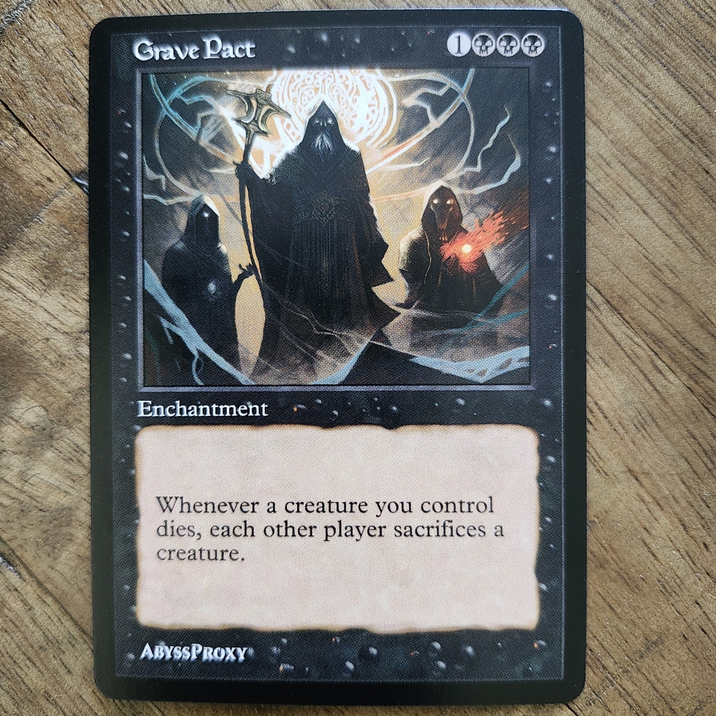 Grave Pact #A - MTG Proxy - Non-Foil