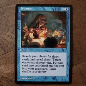 Conquering the competition with the power of Intuition B #mtg #magicthegathering #commander #tcgplayer Blue