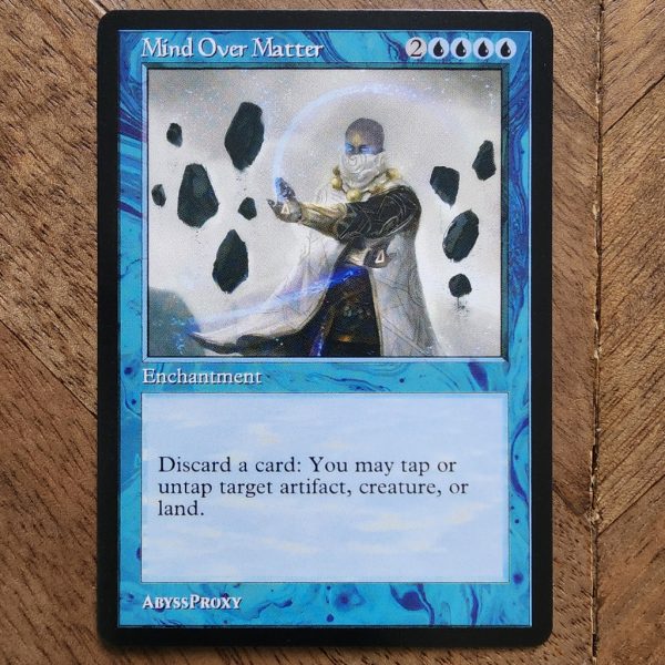 Conquering the competition with the power of Mind Over Matter #A #mtg #magicthegathering #commander #tcgplayer Blue