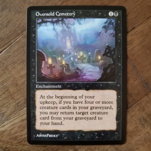 Conquering the competition with the power of Oversold Cemetery A #mtg #magicthegathering #commander #tcgplayer Black