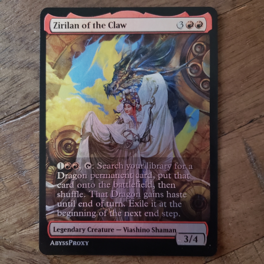 Zirilan of the Claw #A - Foil - MTG - Abyss Proxy Shop: Enhance Your  Commander and EDH Decks with MTG Proxies
