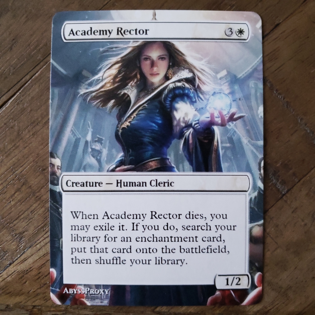 Academy Rector #B - MTG - Abyss Proxy Shop: Enhance Your Commander And ...