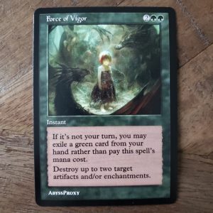 Conquering the competition with the power of Force of Vigor A #mtg #magicthegathering #commander #tcgplayer Green