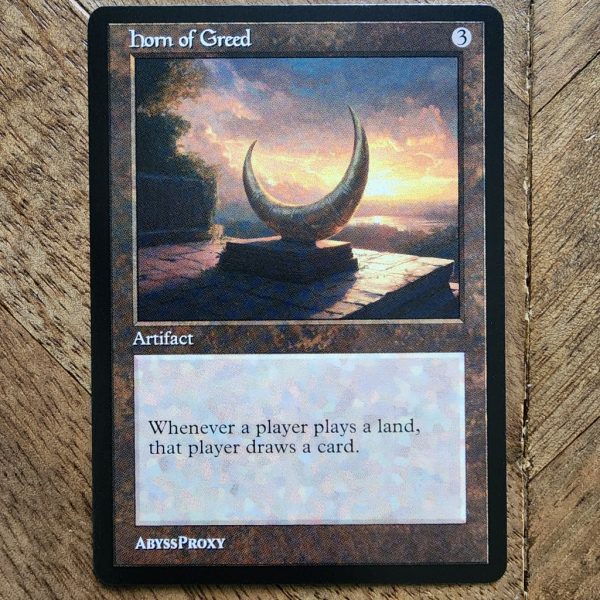 Conquering the competition with the power of Horn of Greed #A #mtg #magicthegathering #commander #tcgplayer Artifact