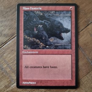 Conquering the competition with the power of Mass Hysteria A #mtg #magicthegathering #commander #tcgplayer Enchantment